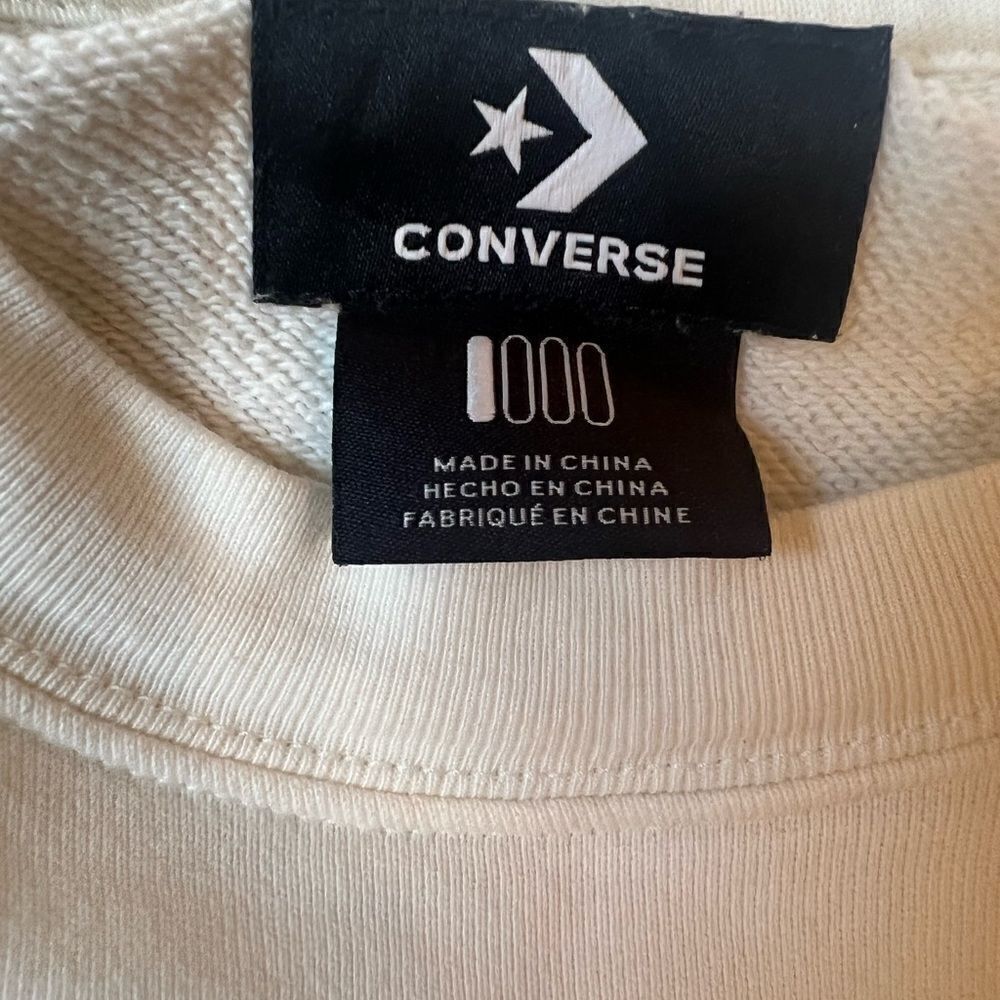 Converse shapes bubble X bubble crew pullover size Small - Picture 10 of 10